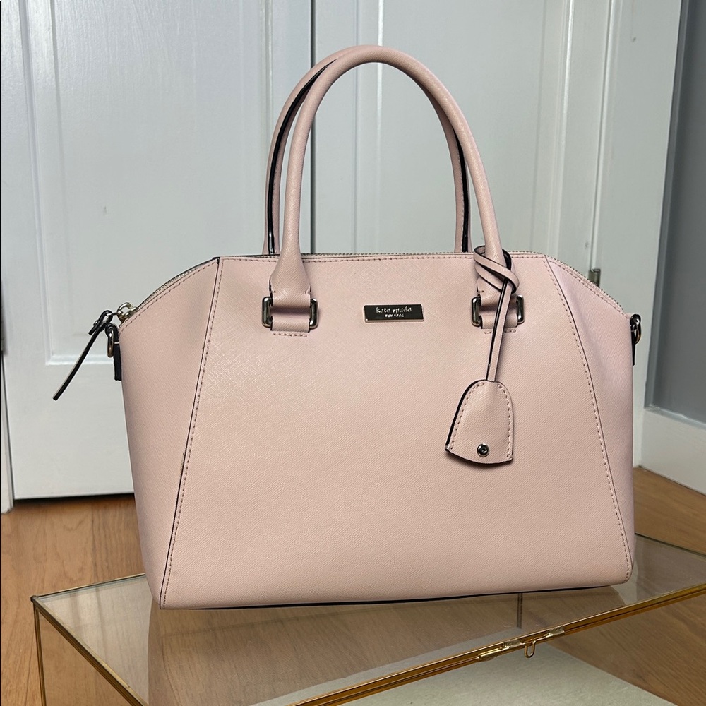 Kate Spade Tilden Place Pippa Satchel, Blush Satchel, Style # WKRU4878